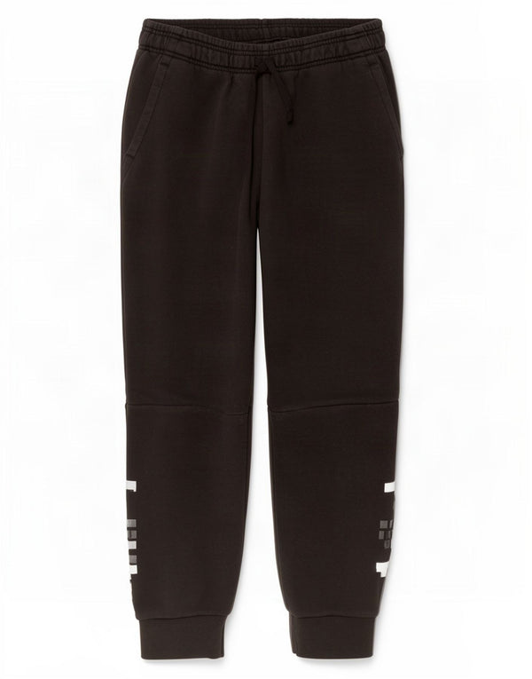 Adidas Damen Graphic Trainingshose Jogger UK 12/14 Medium Schwarz