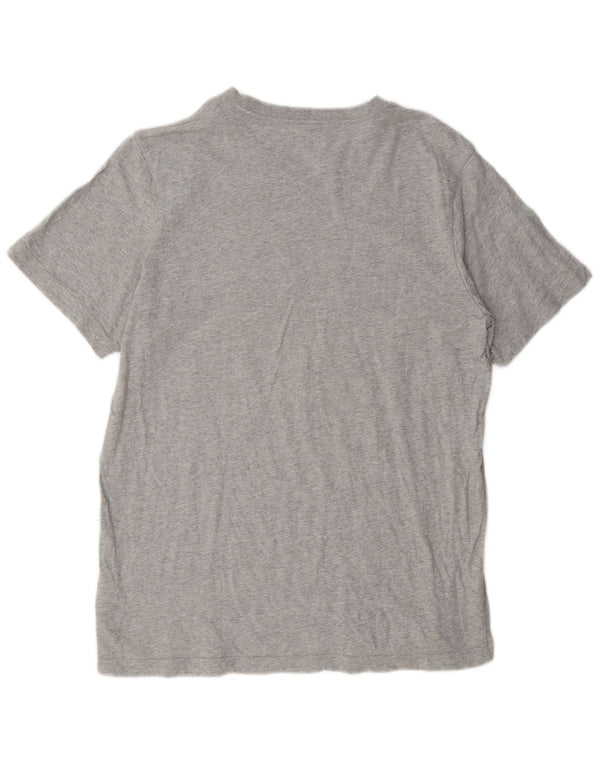 Adidas Herren Grafik T-Shirt Top Large Grau Baumwolle