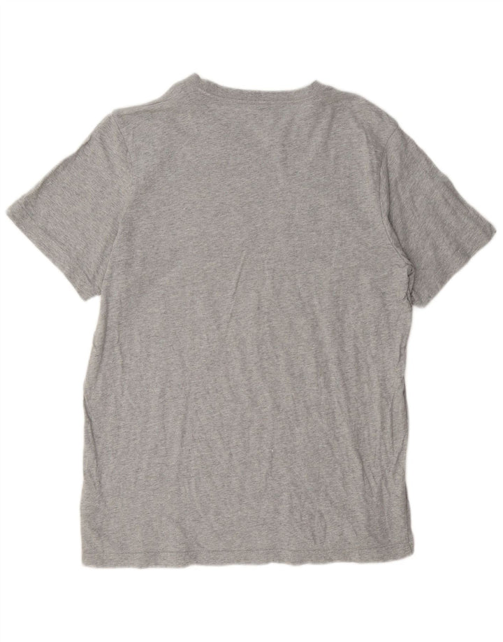 Adidas Herren Grafik T-Shirt Top Large Grau Baumwolle