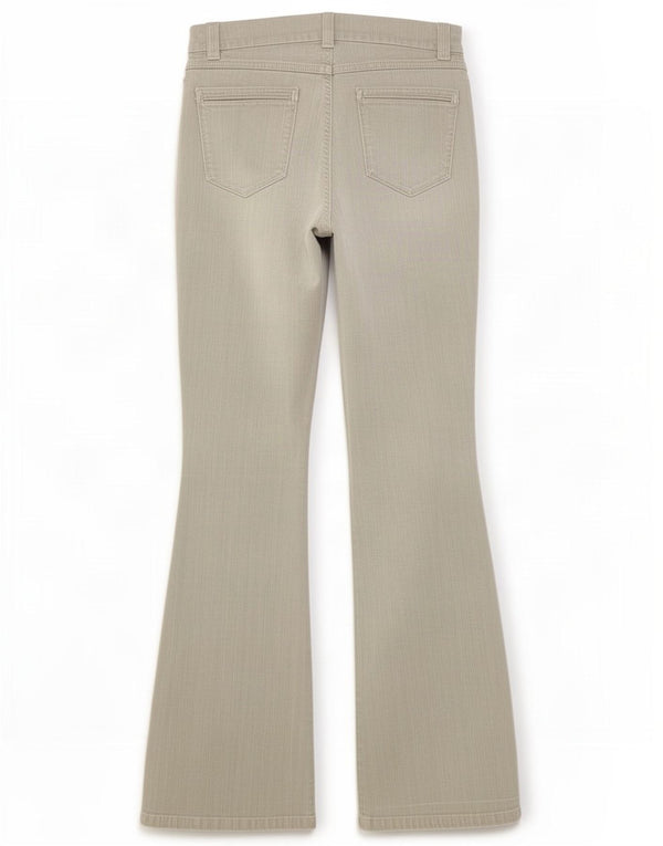 Marks & Spencer Damen Per Una Bootcut Jeans UK 12 Medium W28 L32 Grau