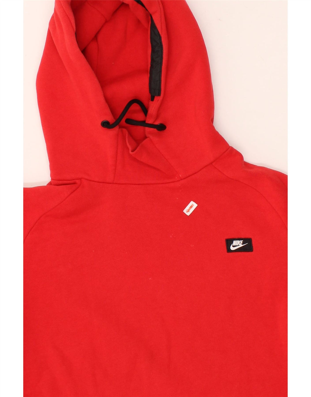 NIKE Herren Kapuzenpullover aus mittelroter Baumwolle