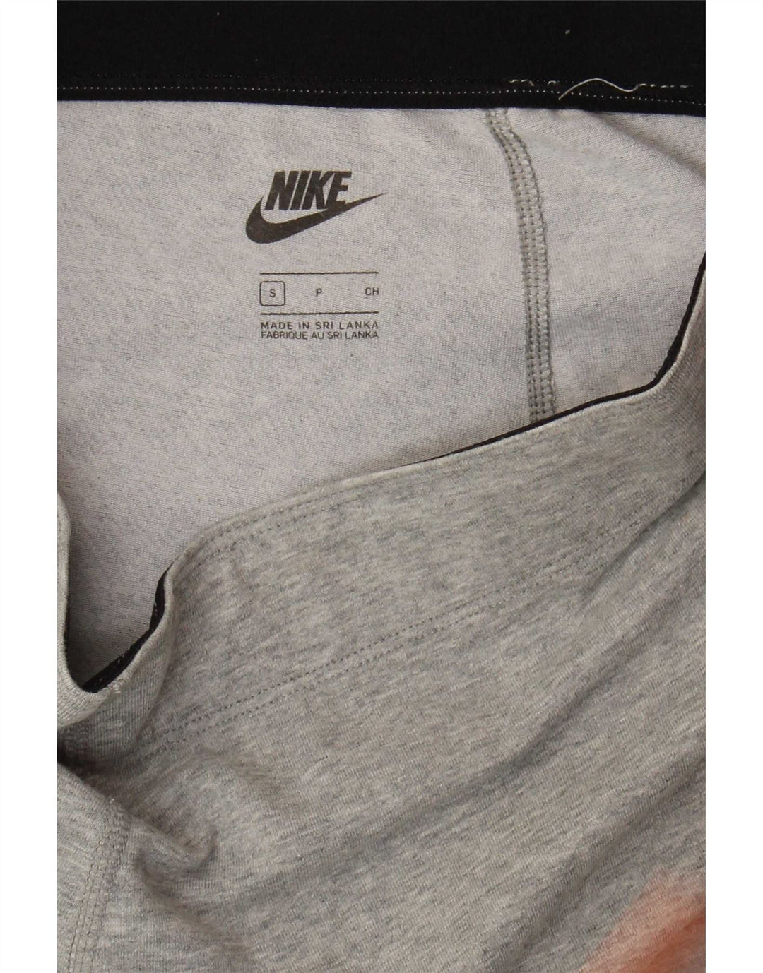 Nike Damen Graphic Leggings UK 8 Small Grau