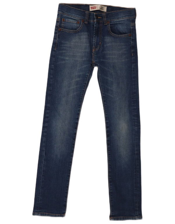 Levi's Mädchen 510 Skinny Jeans 11–12 Jahre W26 L27 Blaue Baumwolle