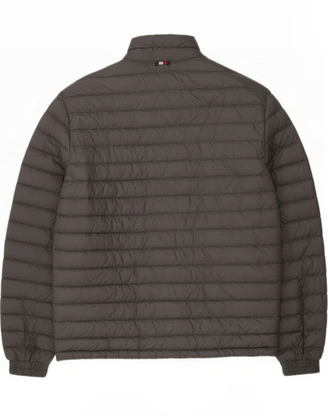 Tommy Hilfiger Herren Wattierte Jacke UK 38 Mittelgraues Polyester