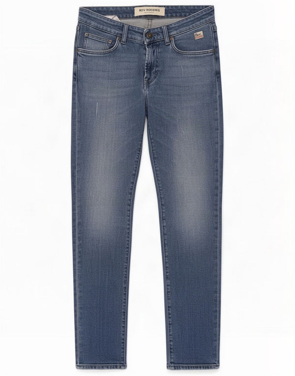 Roy Rogers Herren Slim Jeans W30 L30 Blaue Baumwolle