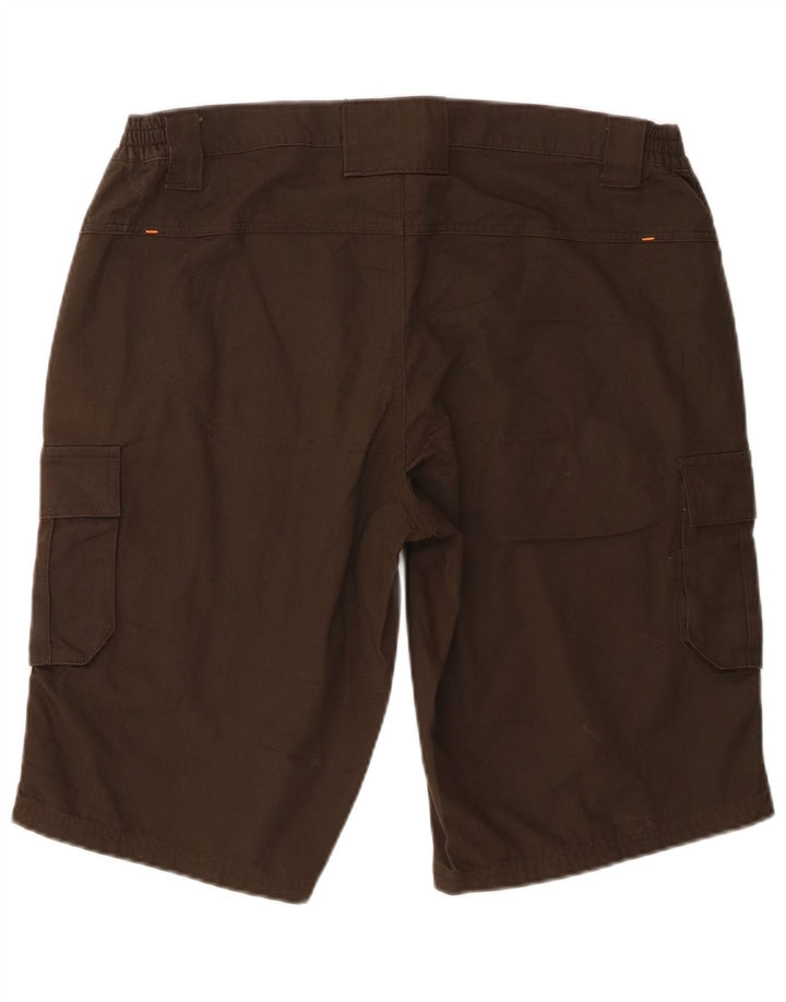 Decathlon Herren Cargo Shorts XL W38 Braun Polyester