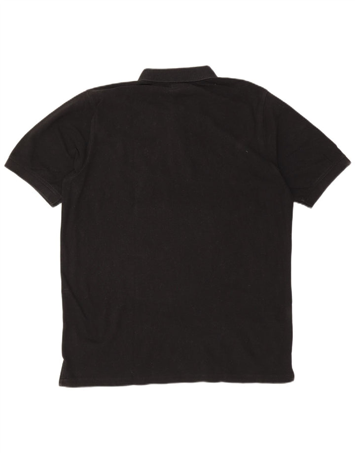 FILA Herren Poloshirt 2XL Schwarz Baumwolle