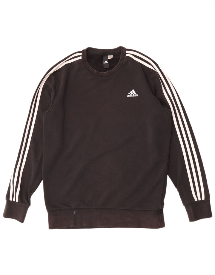 Adidas Herren Sweatshirt Pullover Medium Schwarz