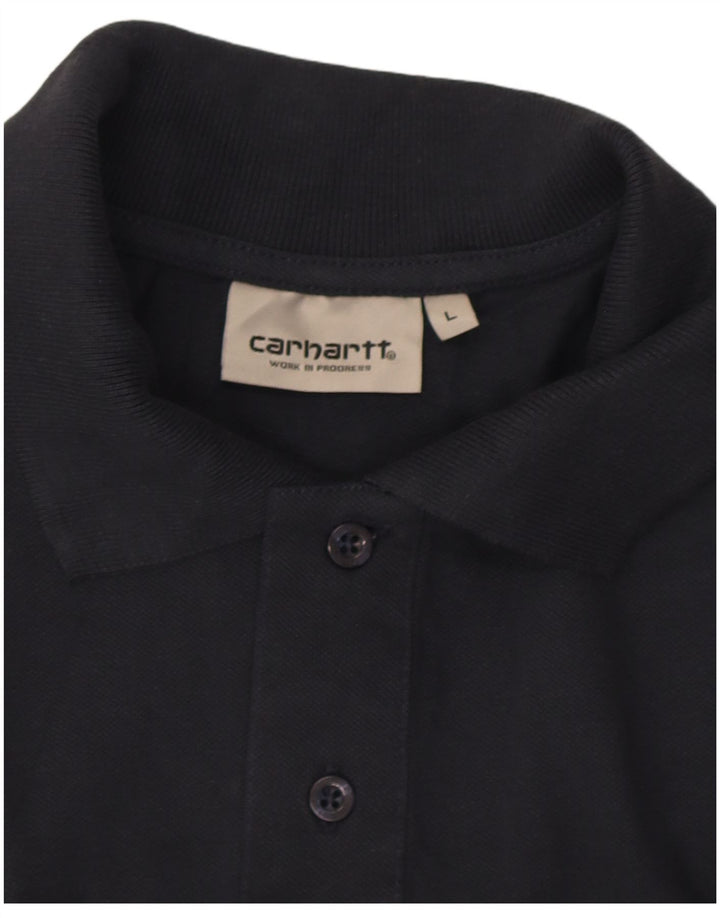 Carhartt Herren Poloshirt Large Marineblau