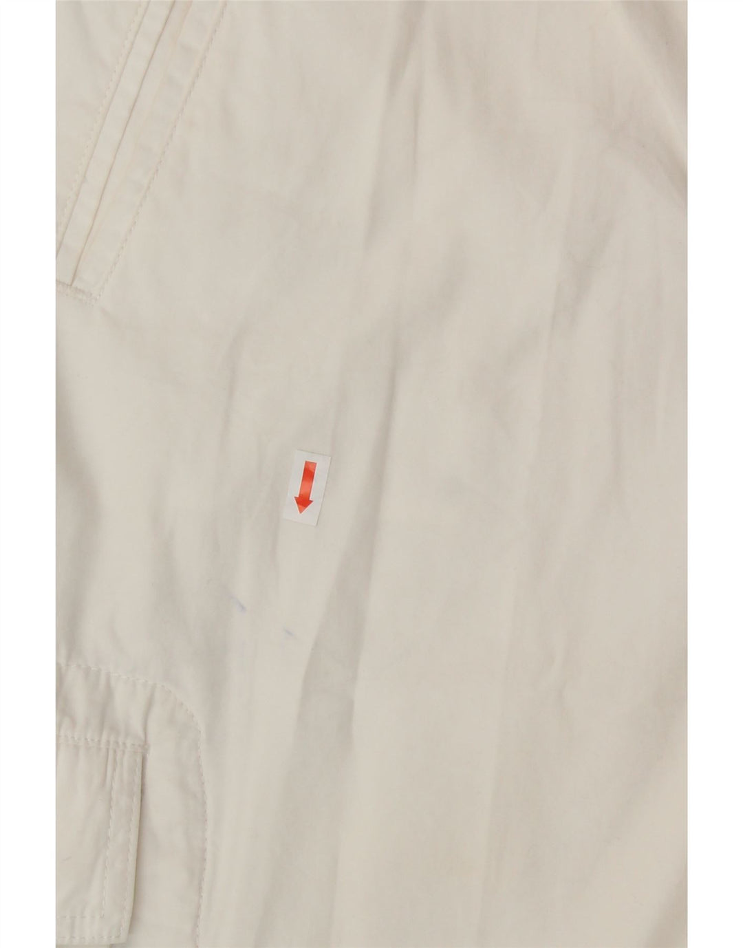 IZOD Womens Bermuda Cargo Shorts US 14 XL W36  White Cotton Vintage Izod and Second-Hand Izod from Messina Hembry 