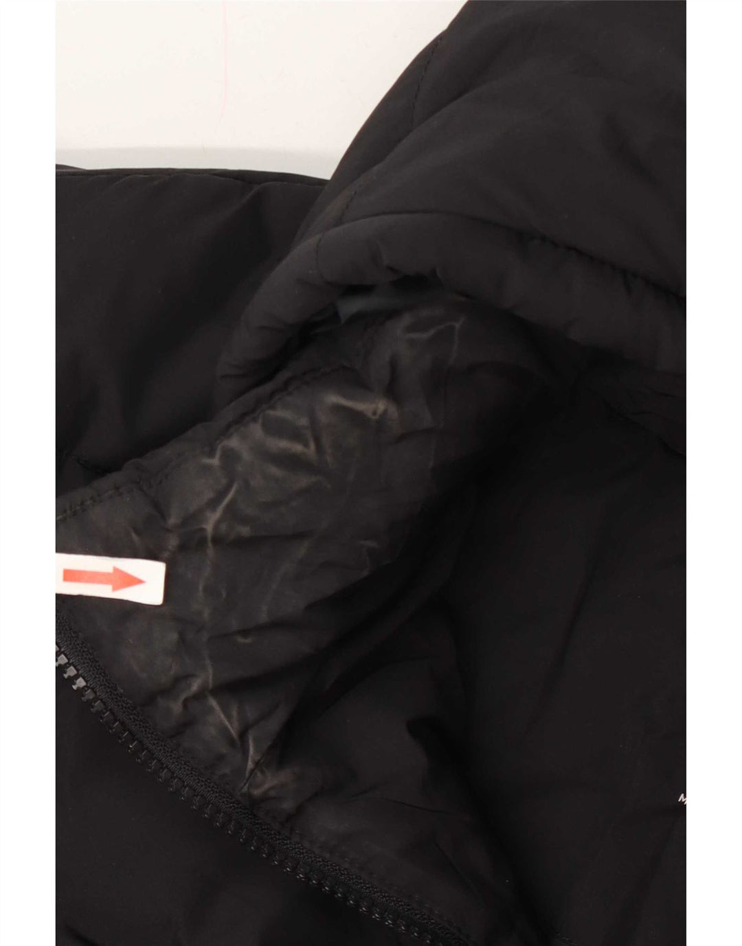 Marks & Spencer Wattierte Damenjacke mit Kapuze, UK 22 3XL, Schwarz, Polyester