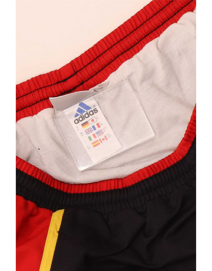 Adidas Herren-Sportshorts, groß, schwarzes Colourblock-Polyester