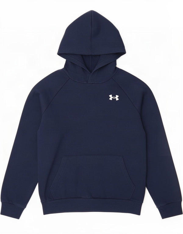 Under Armour Jungen Cold Gear Kapuzenpullover, 11–12 Jahre, Größe L, Marineblau