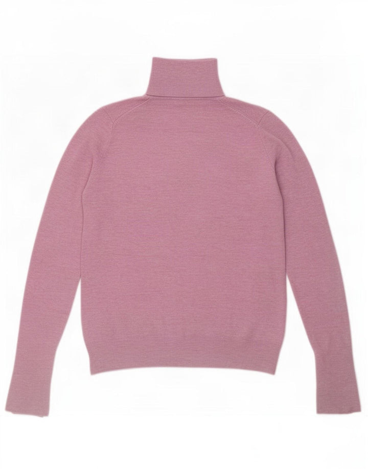 Rollkragenpullover für Damen von Zara, Gr. 10, Rosa