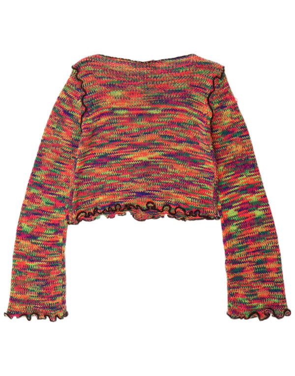 Urban Outfitters Mädchen-Pullover mit U-Boot-Ausschnitt, 11–12 Jahre, XL, mehrfarbig