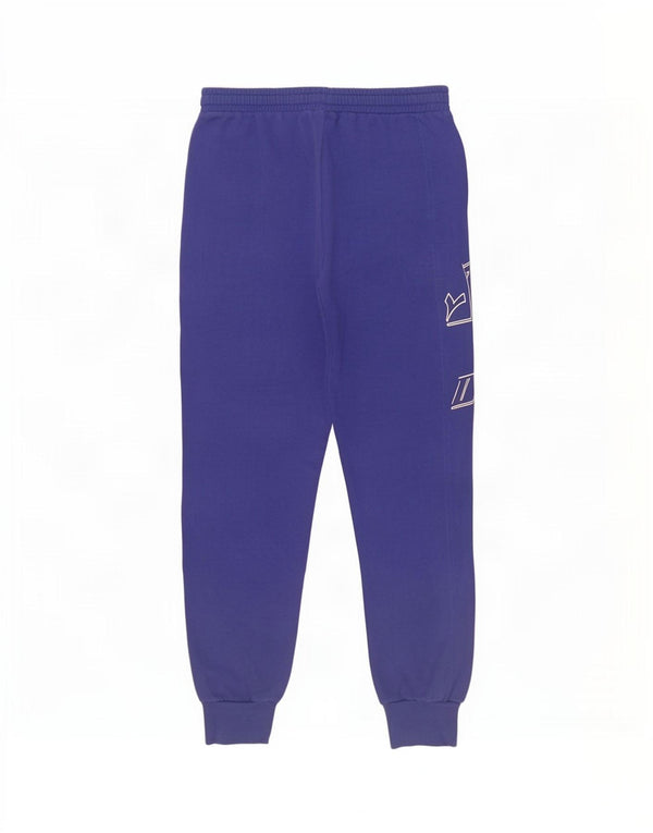 Diadora Mens Graphic Tracksuit Trousers Joggers 2XL Blue Cotton