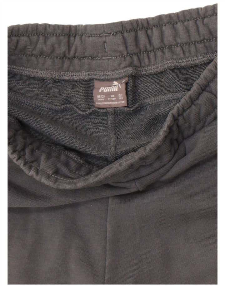 Puma Jungen Graphic Sport Shorts 11-12 Jahre Grau