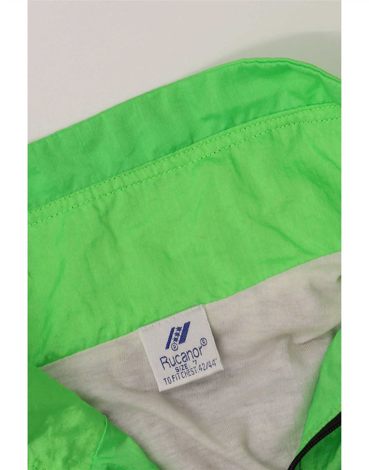 Rucanor Herren-Trainingsanzugoberteil, Jacke, 3XL, mehrfarbig, Colourblock-Nylon