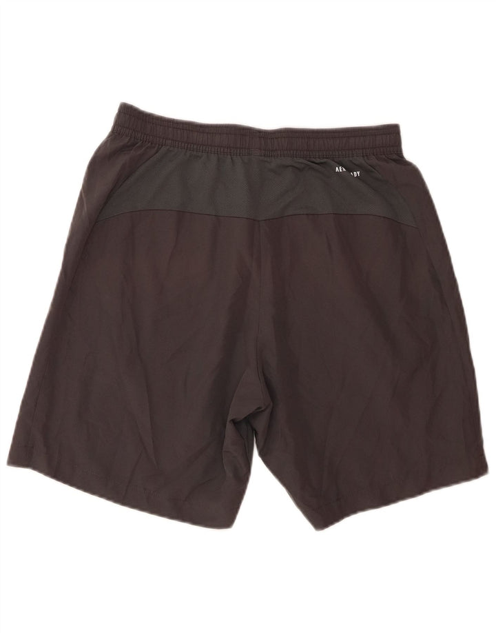 Adidas Herren Aeroready Sport Shorts Small Grau Polyester