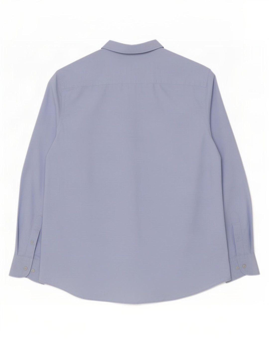 Massimo Dutti Herrenhemd XL, blaue Baumwolle