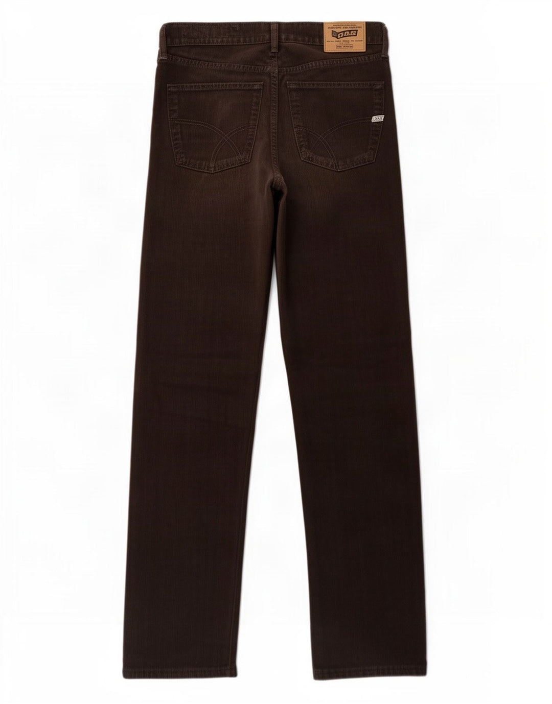 Gas Herren Straight Jeans W30 L32 Braune Baumwolle