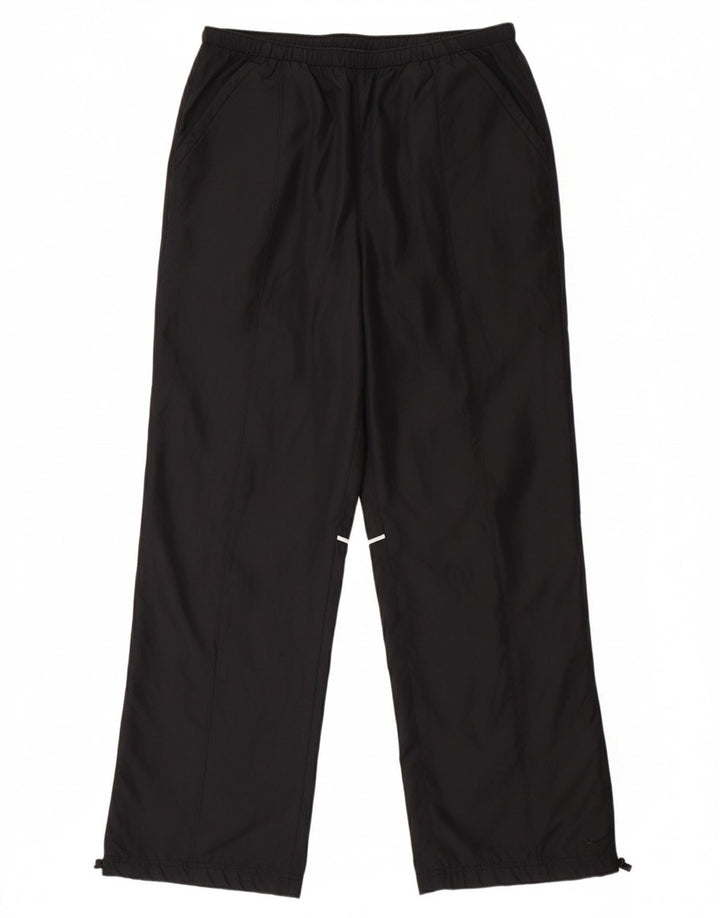 NIKE Womens Windbreaker Trousers Medium Black Polyester Sports
