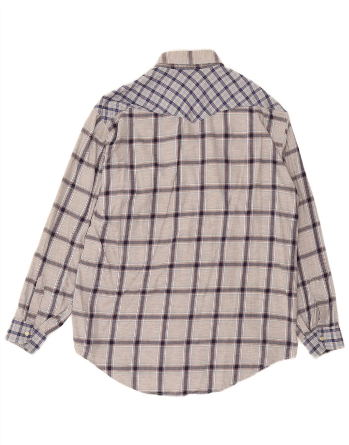Levi's Herren-Hemd, groß, grau kariert, Baumwolle