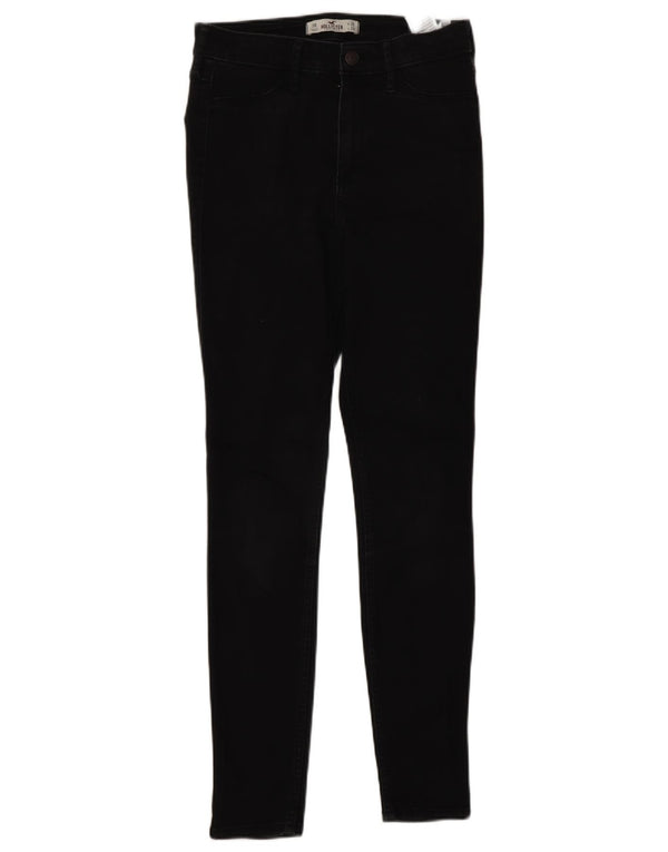 Hollister Damen Skinny Jeans US 3 XS W26 L29 Schwarze Baumwolle