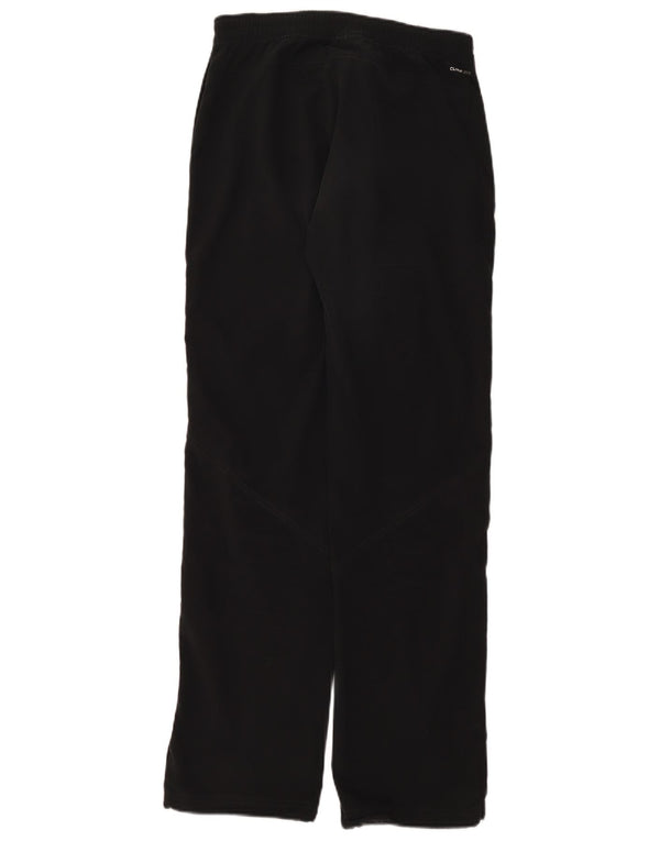 Adidas Damen Climalite Trainingshose UK 8 Small Schwarz Polyester