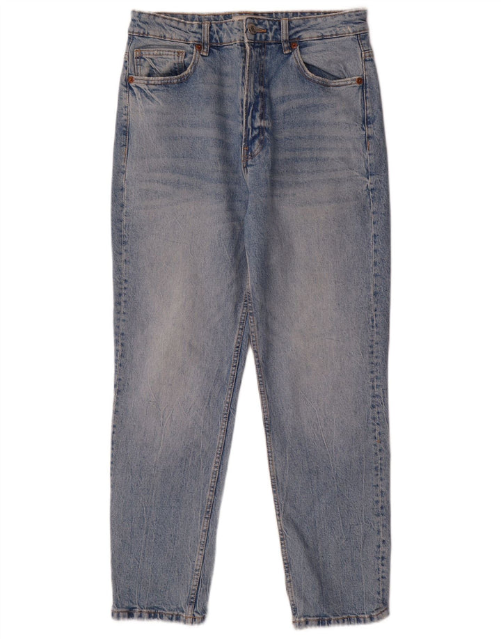Zara Damen Tapered Jeans EU 40 Medium W30 L28 Blaue Baumwolle