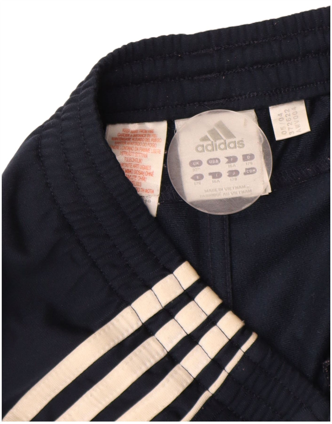Adidas Herren-Trainingshose, Mittelblau, Polyester