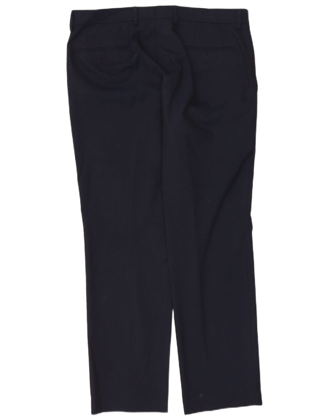 CHAPS Herren-Anzughose, gerade, W34, L30, Marineblau, Polyester