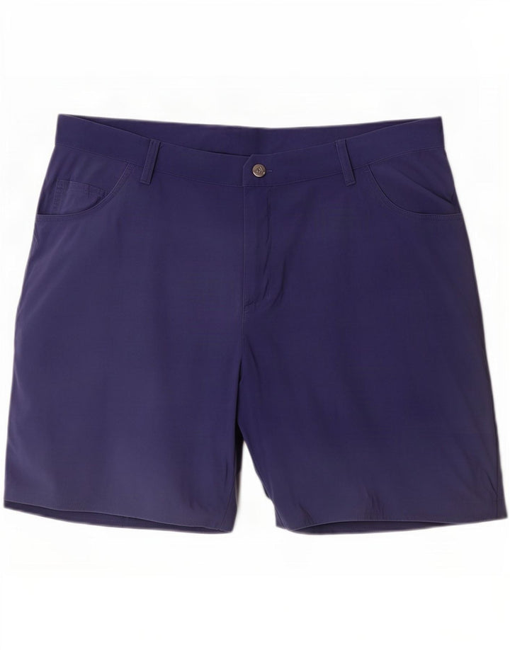 Adidas Herren Freizeitshorts W36 Großes blaues Nylon