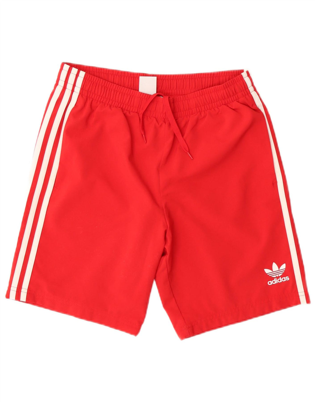 Adidas Jungen Sportshorts 13–14 Jahre, rotes Polyester