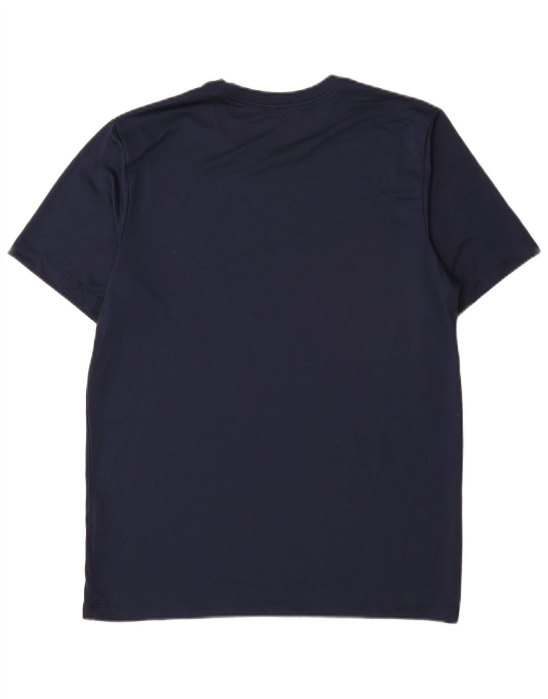 Nike Herren Dri Fit T-Shirt Top Mittel Marineblau Polyester