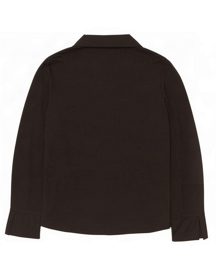 Marks & Spencer Damen Pullover Shirt UK 20 2XL Schwarze Viskose