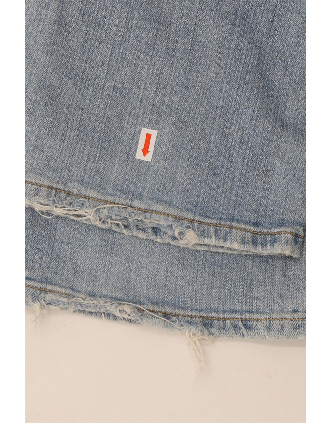 LEE Damen Jinx Distressed Bootcut Jeans W31 L35 Blaue Baumwolle