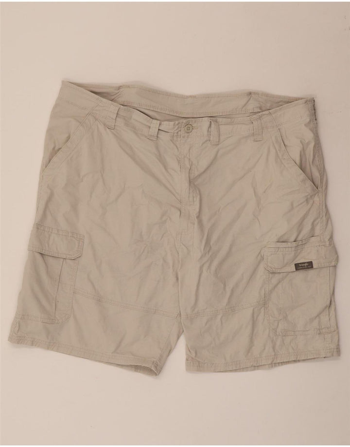 WRANGLER Herren Cargoshorts W44 2XL Beige Baumwolle