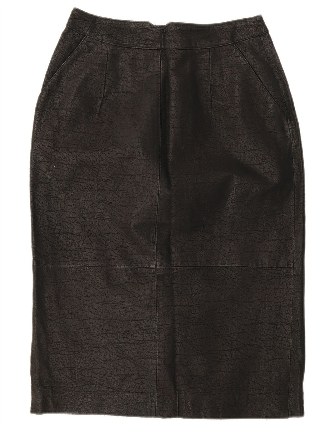 Vintage Damen Bleistiftrock EU 38 Medium W28 Schwarz