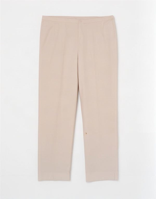 Marks & Spencer Damen Gerade Freizeithose UK 18 XL W36 L29 Weiß