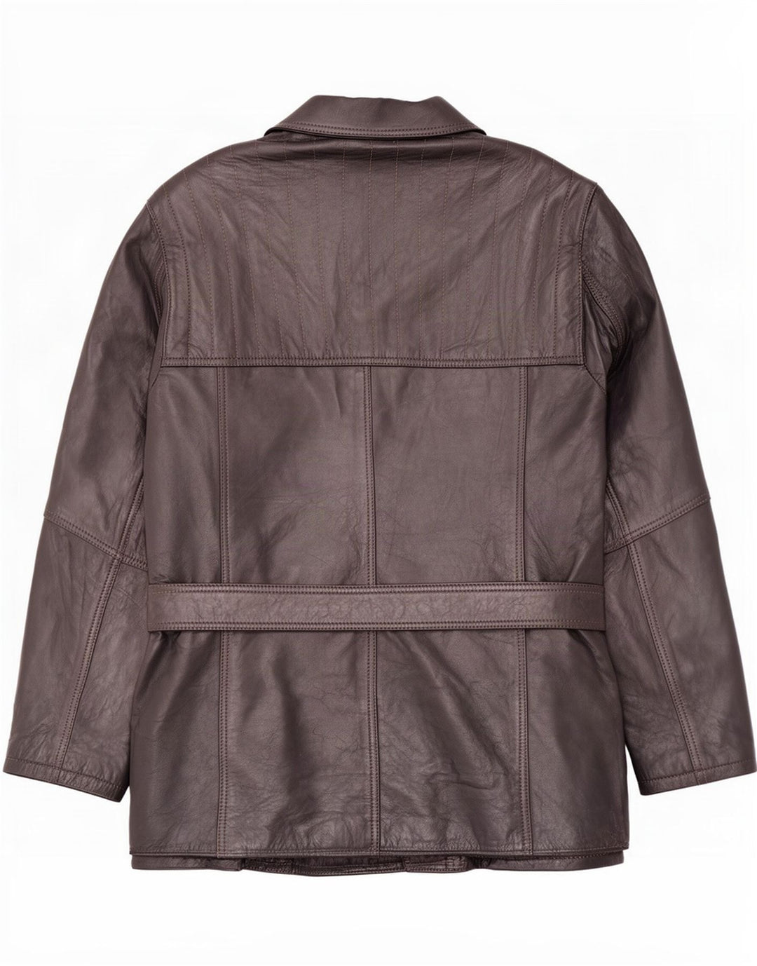 Vintage Herren Lederjacke IT 50 Large Braun