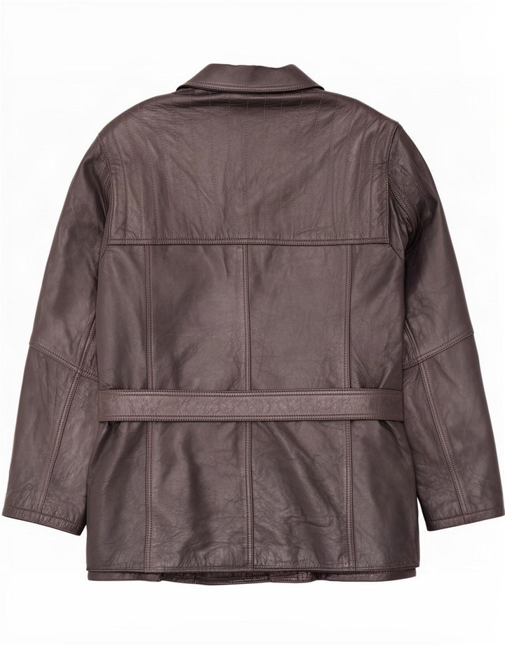 Vintage Herren Lederjacke IT 50 Large Braun