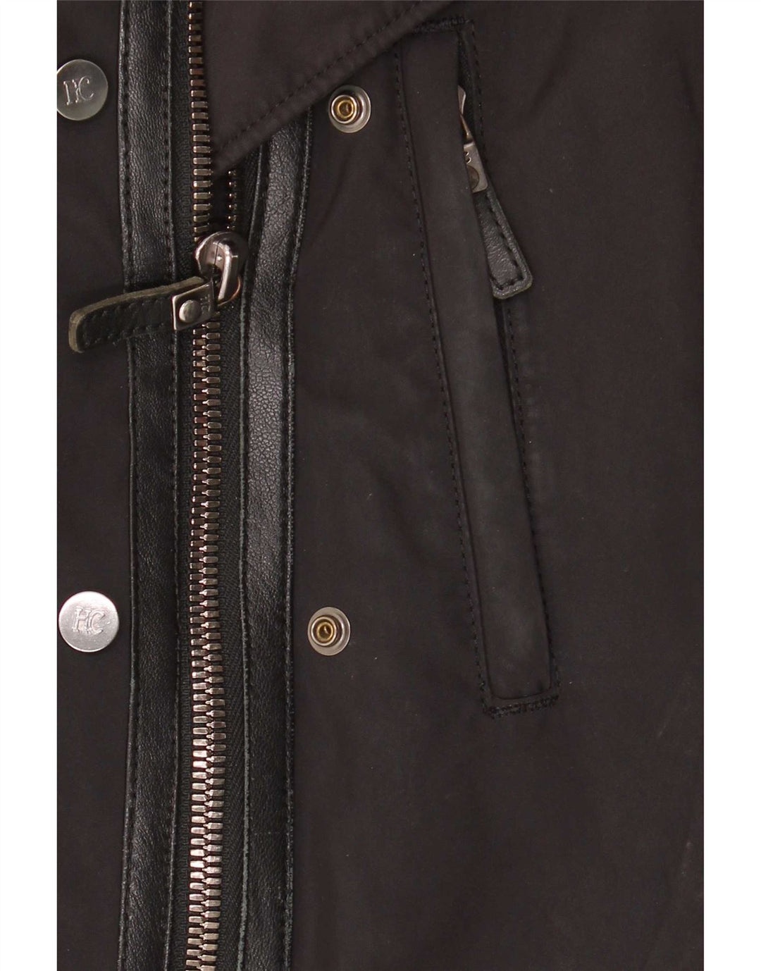 Henry Cottons Damenmantel IT 40 Small Schwarz Polyester
