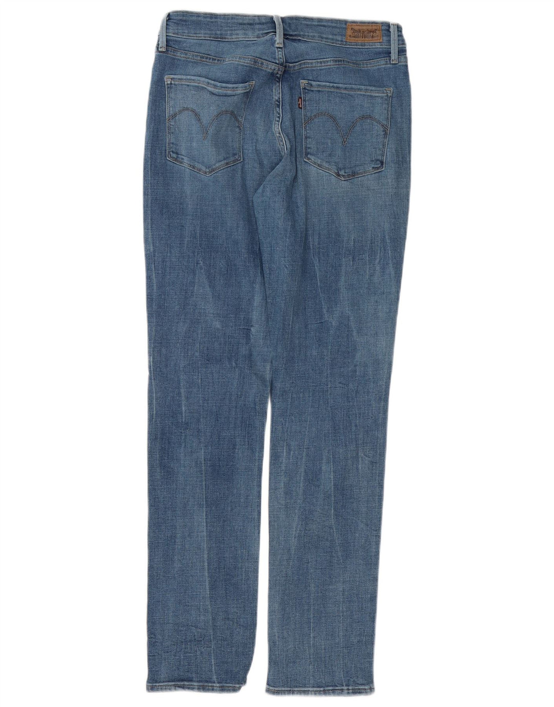Levi's Damen Distressed Skinny Jeans US 8 Medium W29 L32 Blaue Baumwolle