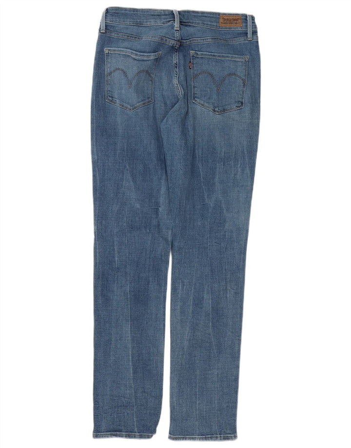 Levi's Damen Distressed Skinny Jeans US 8 Medium W29 L32 Blaue Baumwolle