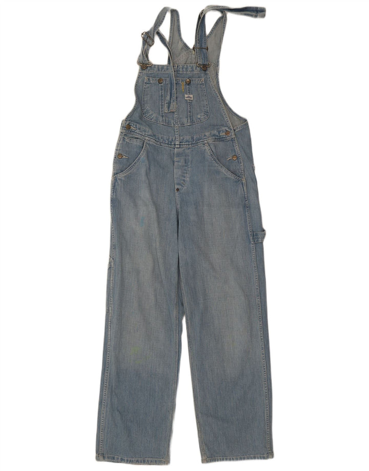 Lee Herren-Latzhose, Jeans, Größe S, W32, L30, Blau, Baumwolle