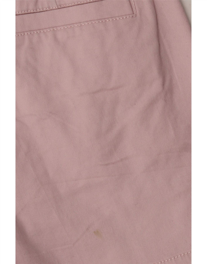 J. CREW Womens Chino Shorts US 4 Small W30 Pink Cotton Vintage J. Crew and Second-Hand J. Crew from Messina Hembry 