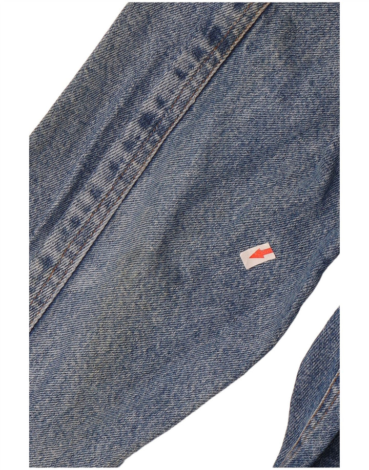 Quarry Herren Batwing Jeansjacke UK 40 Large Blau
