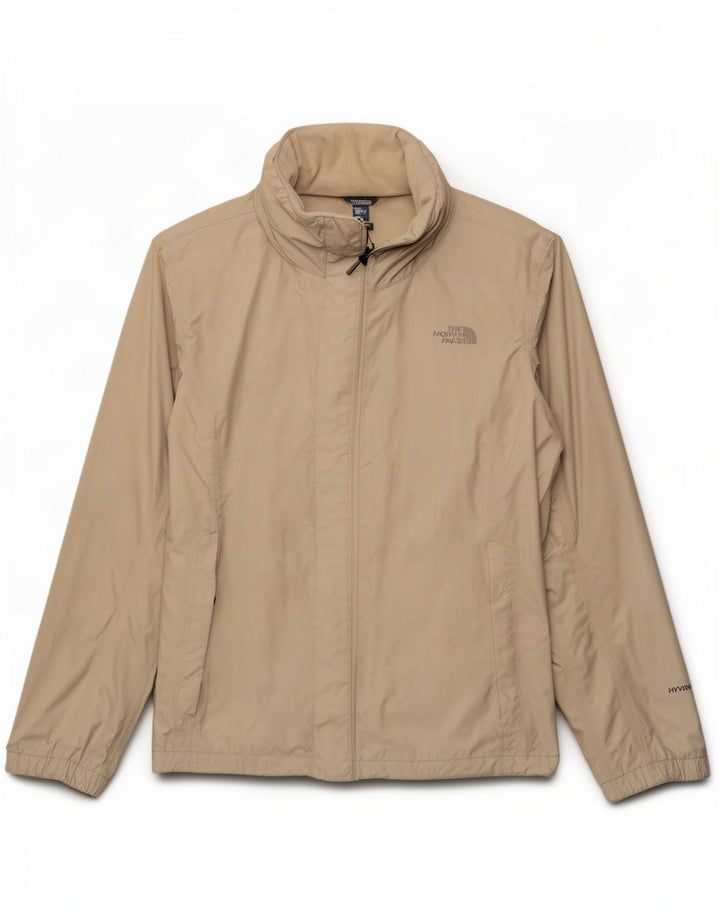 The North Face Damen-Trainingsanzug-Oberteiljacke UK 16 Large Beige Nylon