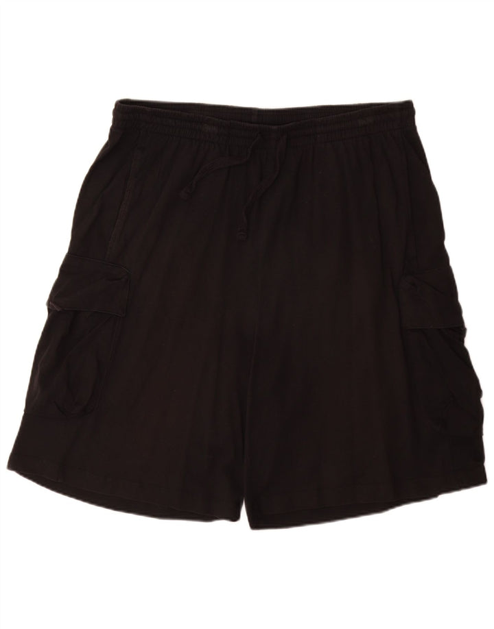 ZARA Herren Cargoshorts XL W34 Schwarz